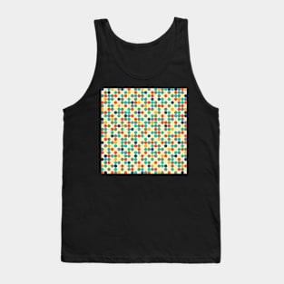 Round stamp Tank Top